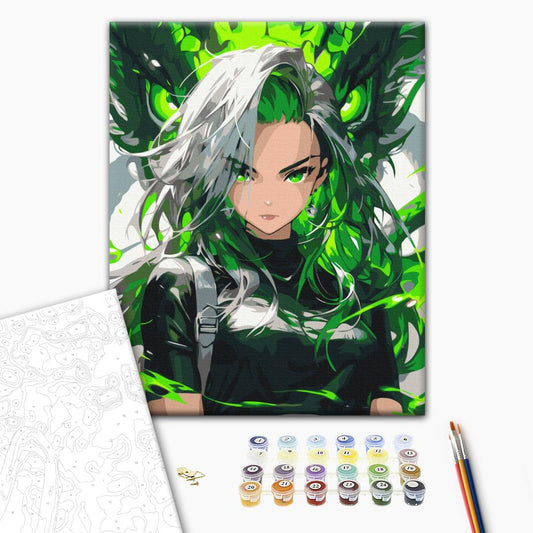 Malen nach Zahlen „Drachenseele“