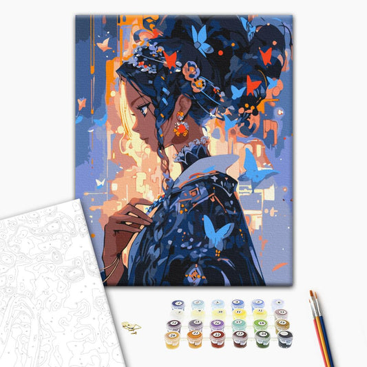 Malen nach Zahlen „Blüte der Seele“