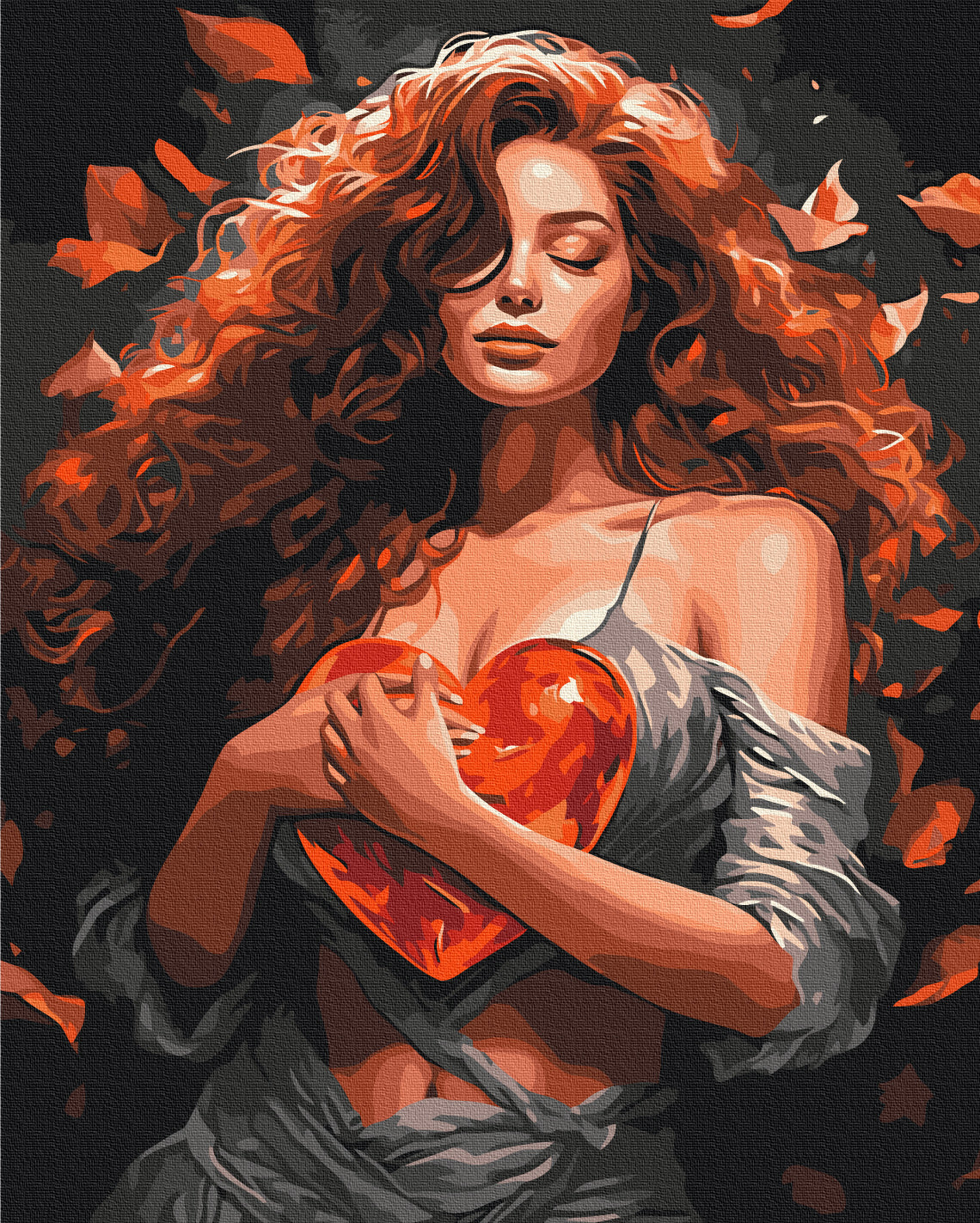 Malen nach Zahlen „Wächter der Liebe“